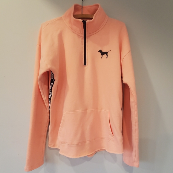 PINK Victoria's Secret Tops - Victoria Secret's Pink Medium Zip Up